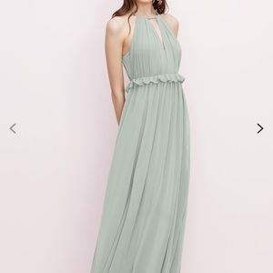 Watters Asher Safe Green Bridesmaid Dress